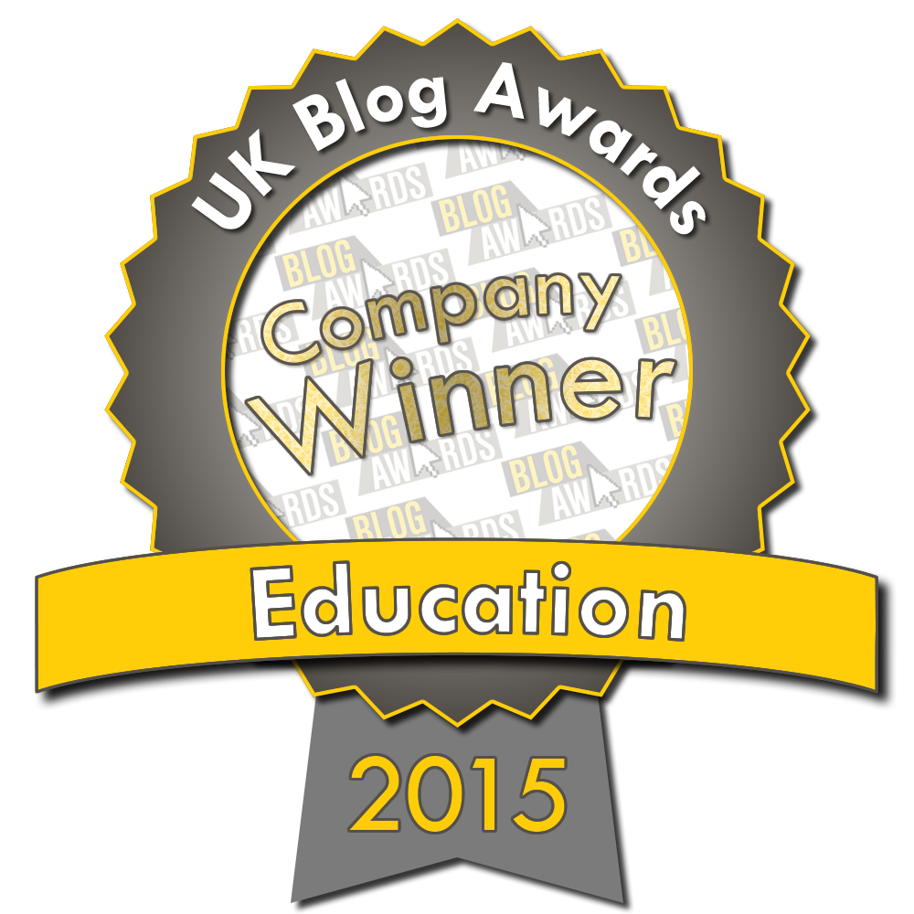 UK Blog Awards Winner 2015 - Education